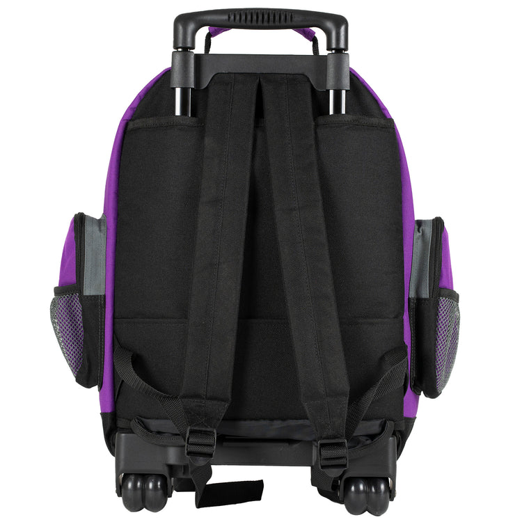 Amaro Academy Rolling Backpack | School Bags With Wheels | Wheel Bag For School