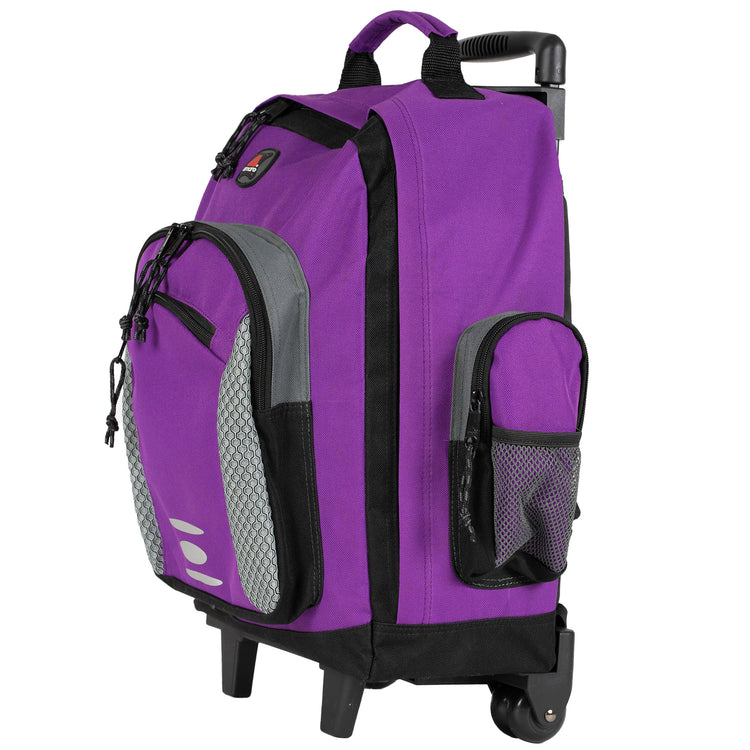 Amaro Academy Rolling Backpack | School Bags With Wheels | Wheel Bag For School