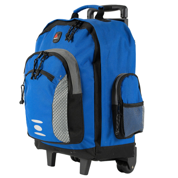 Amaro Academy Rolling Backpack | School Bags With Wheels | Wheel Bag For School