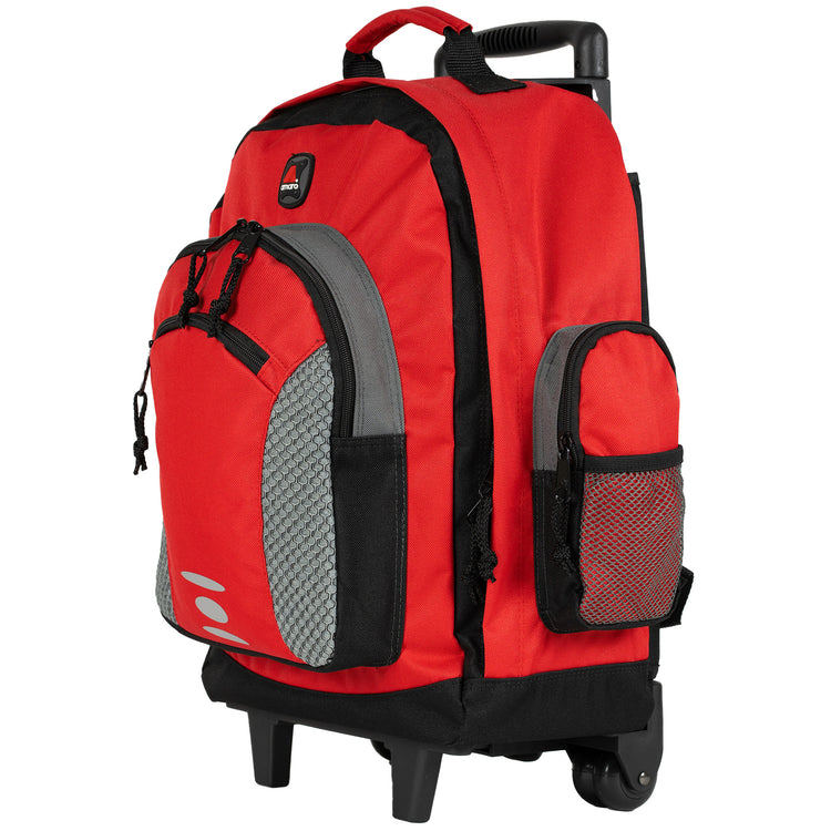 Amaro Academy Rolling Backpack | School Bags With Wheels | Wheel Bag For School