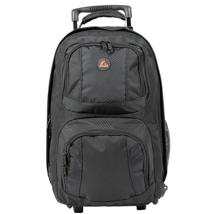 Amaro Merit Rolling Backpack | School Bags With Wheels | Wheel Bag For School