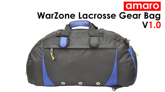 Warrior Lacrosse Black Hole Wheelie Equipment Bag